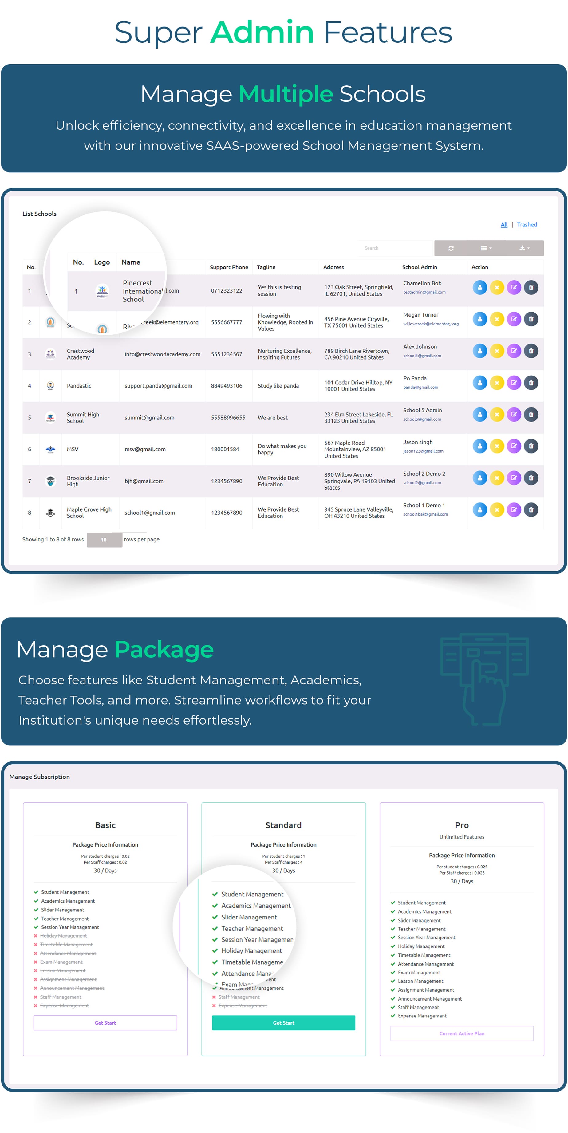 eSchool SaaS - School Management System with Student | Parents Flutter App | Laravel Admin - 25