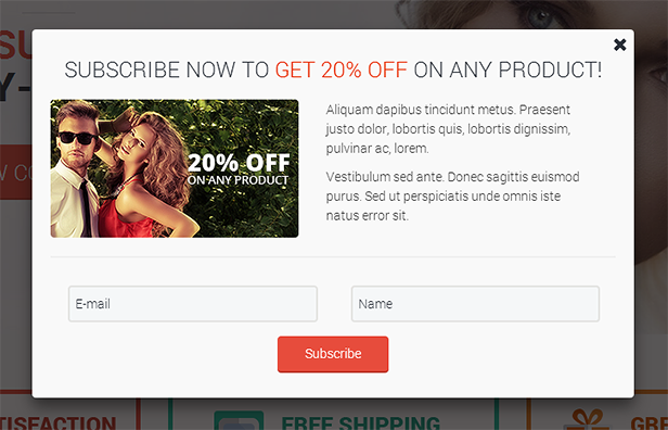 Flatastic Responsive Multipurpose VirtueMart Theme