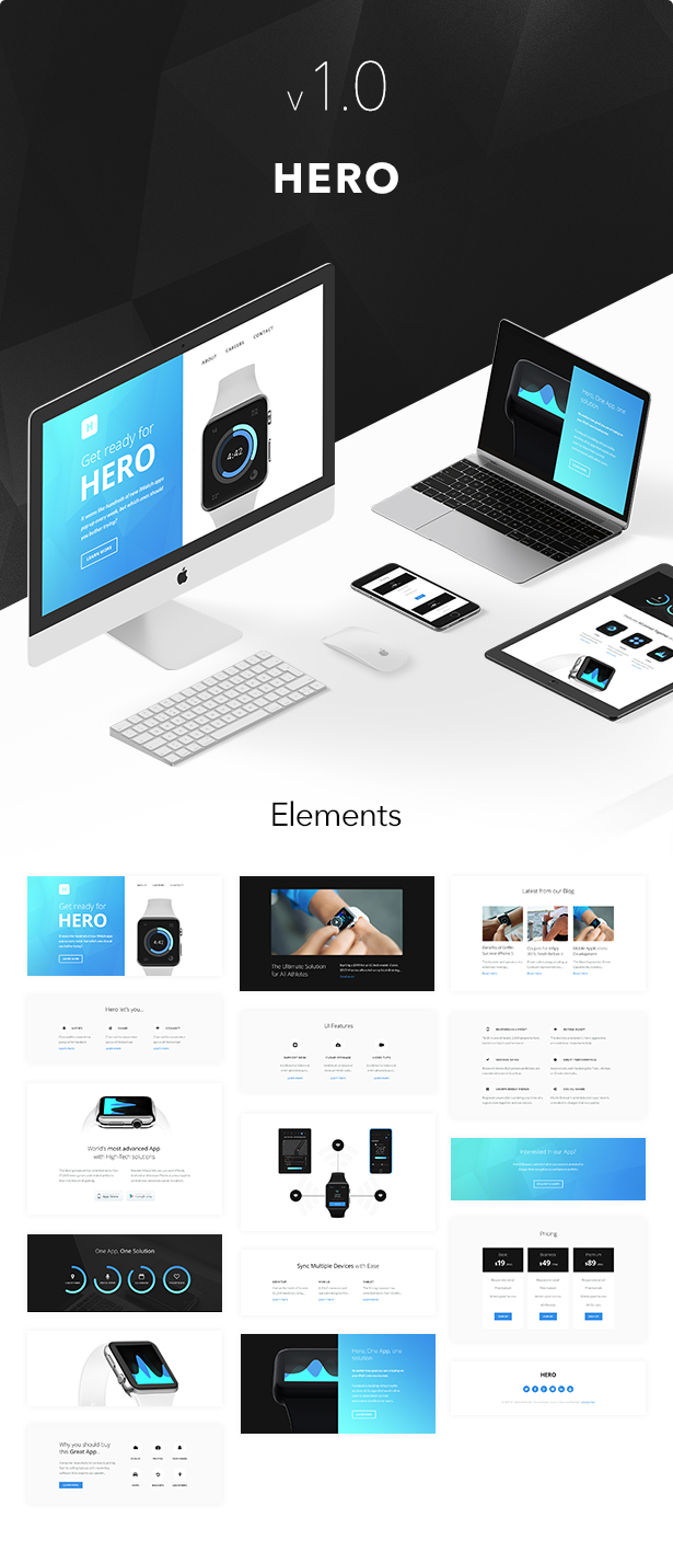 Hero - Responsive Email + Themebuilder Access - 1