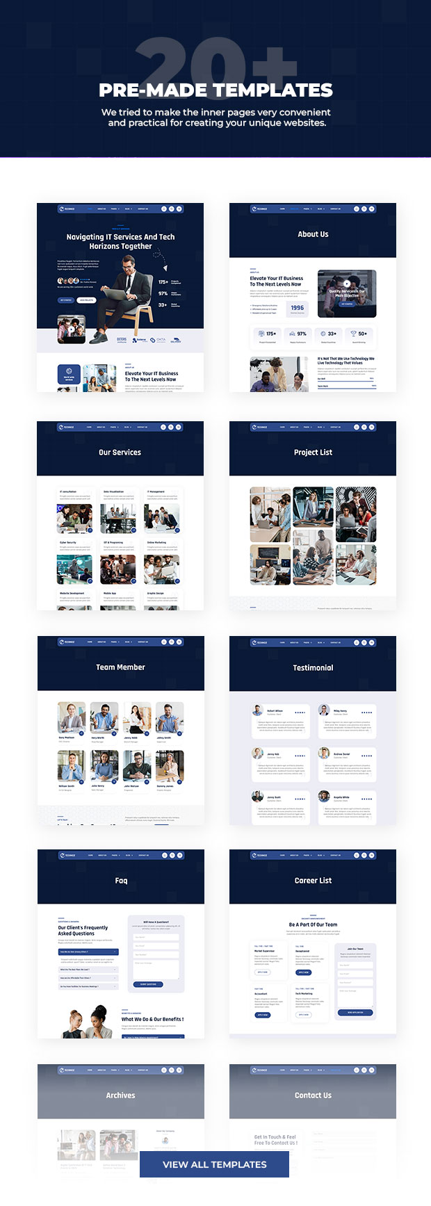 technoz inner pages