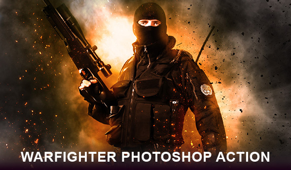 Warfighter Photoshop action