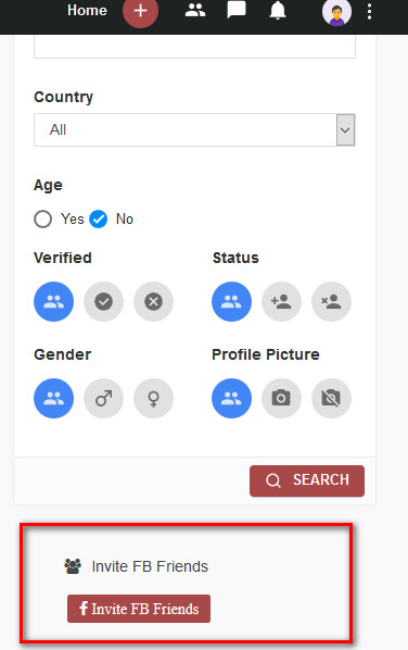 Facebook Invite Addon For WoWonder - 5