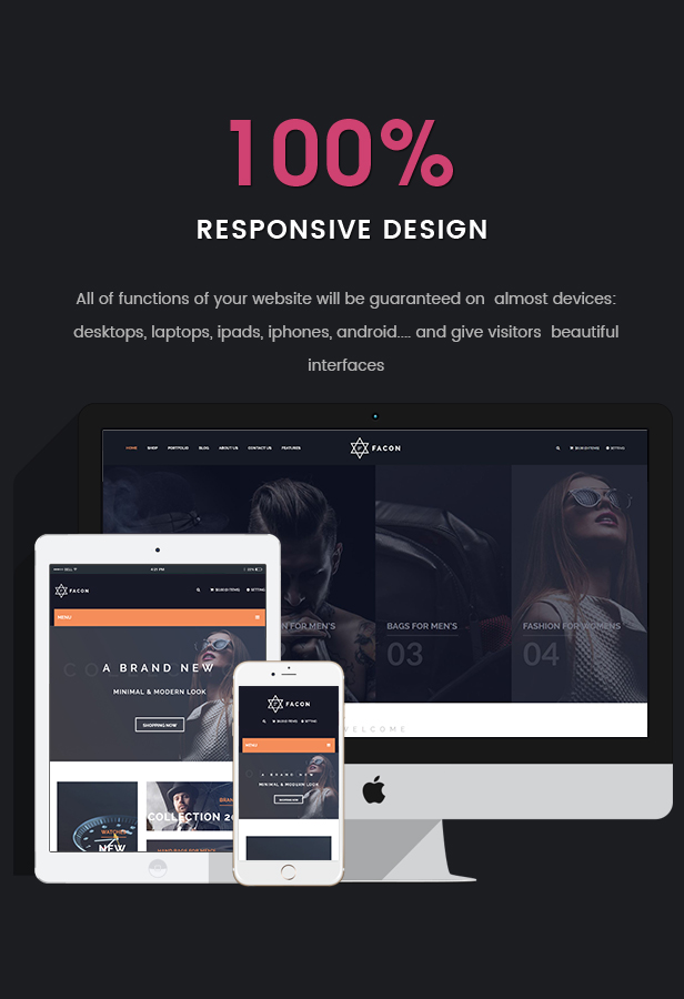 Facon - Fashion Responsive WordPress Theme 4