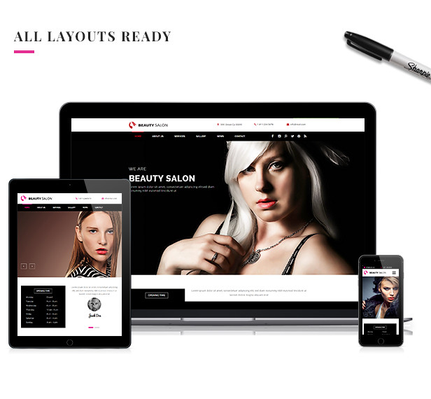 Beauty Salon Muse Template  - 7