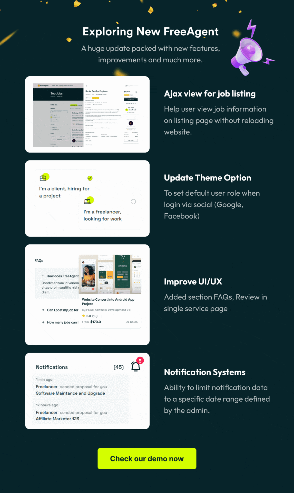 FreeAgent - Freelance Marketplace Elementor WordPress Theme - 4
