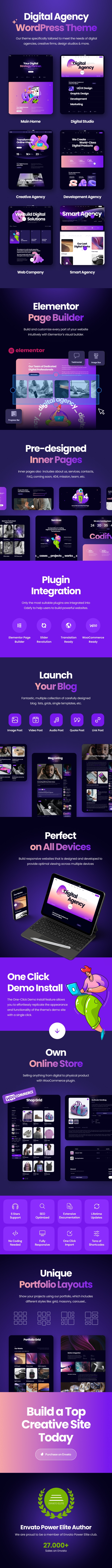 Odefy - Creative Multipurpose WordPress Theme - 1