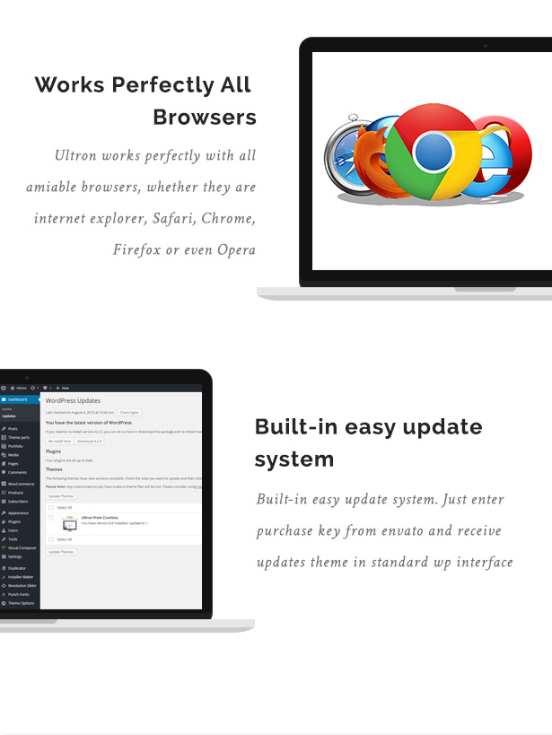 Ultron - One & Multi page Multipurpose WP Theme