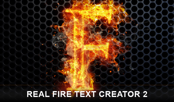 Real fire text creator 2