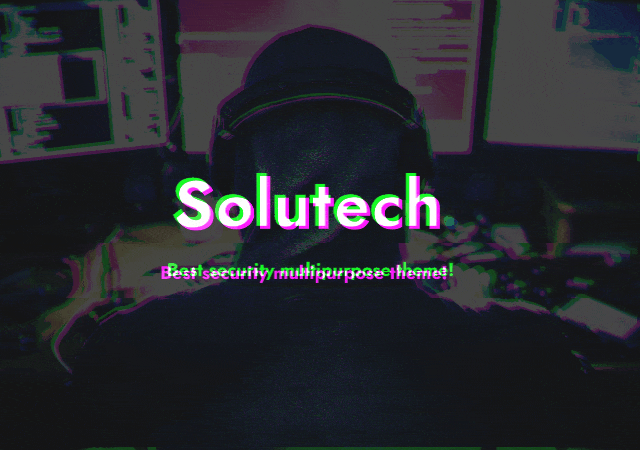 【独家优化】Solutech v1.3.0-炫酷风/网络安全/黑客wordpress主题