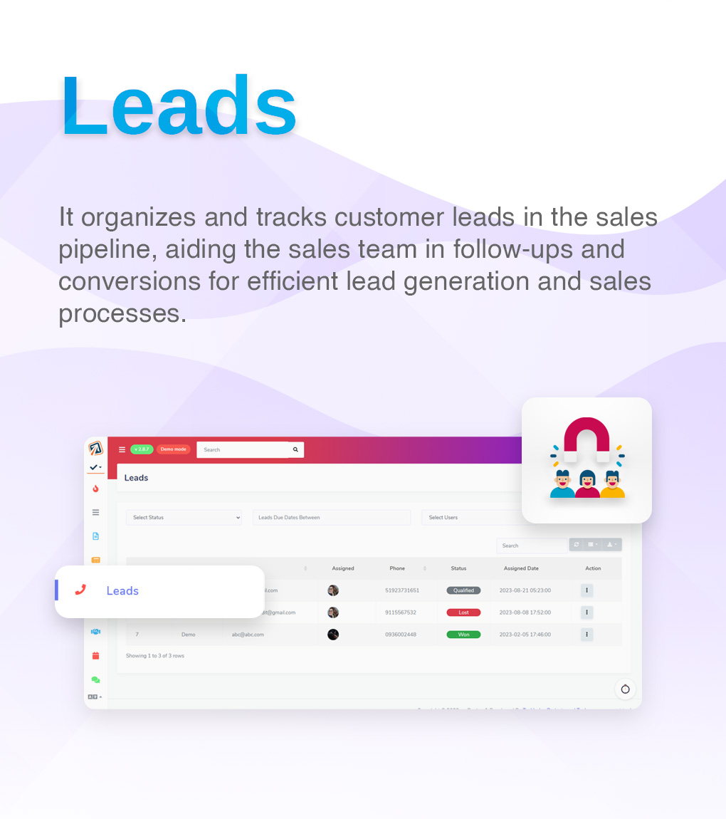 Leads Generation, Sales streamlining - Taskhub - 2