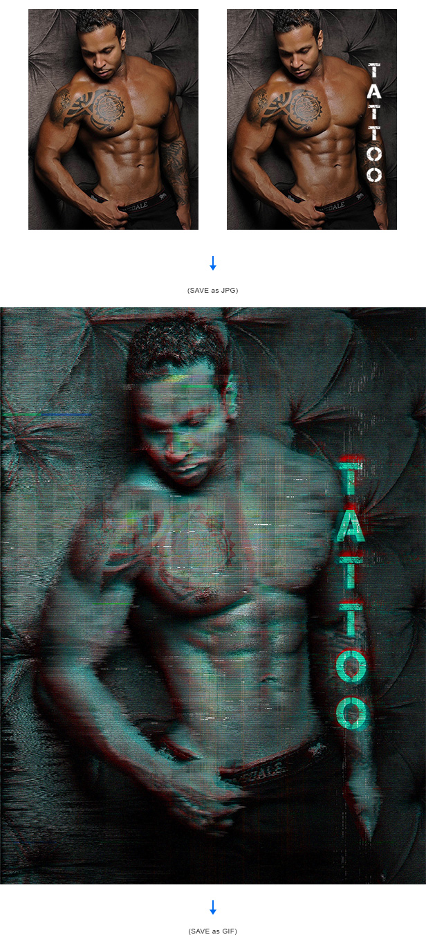 Animated Glitch - Photoshop Action - 17