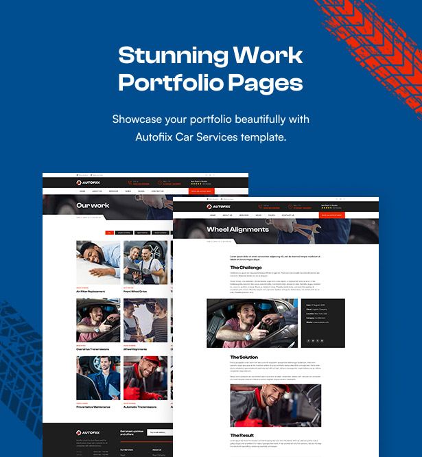 Autofiix - Car Services WordPress Theme