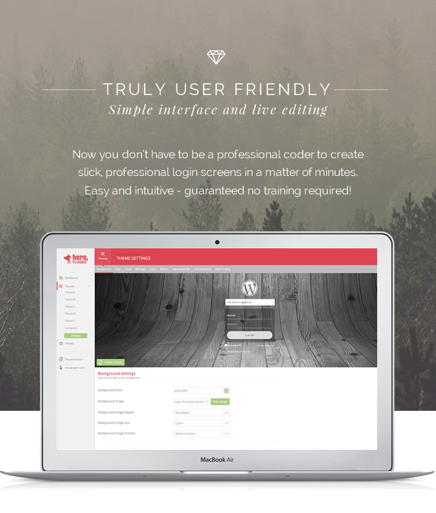 Hero Login Styler - WP Login Screen Customizer - 6