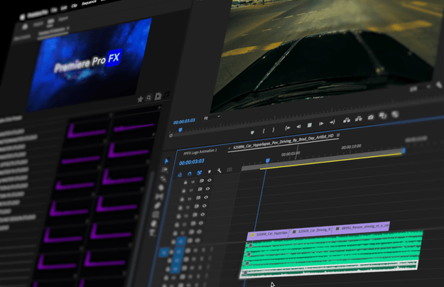 Premiere Pro FX Plugin Extension of Video Effects - Transitions - Animations - SoundFX - Music - 35