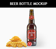 Energy drink can mockup