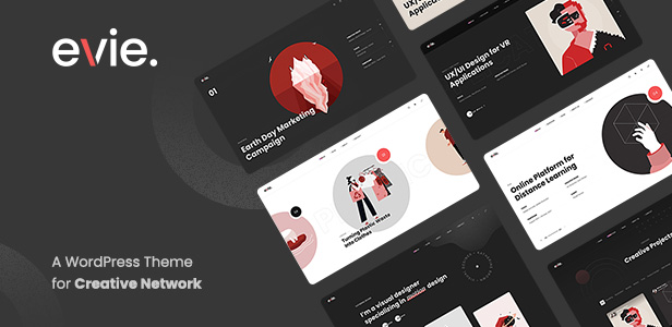 Evie - Creative Network & Portfolio WordPress Theme