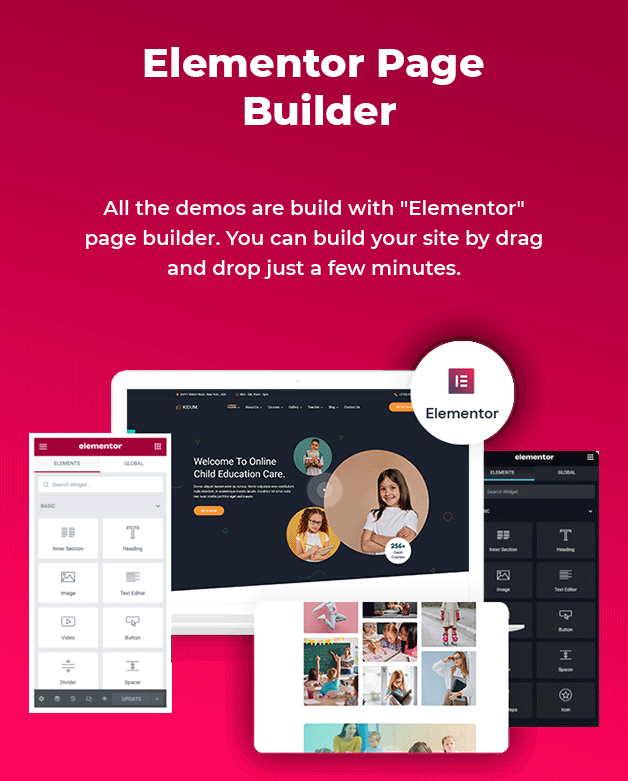 Elementor Builder Available