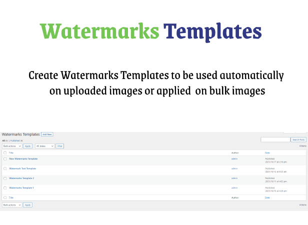 Watermark Images Plugin for WordPress and WooCommerce - 4
