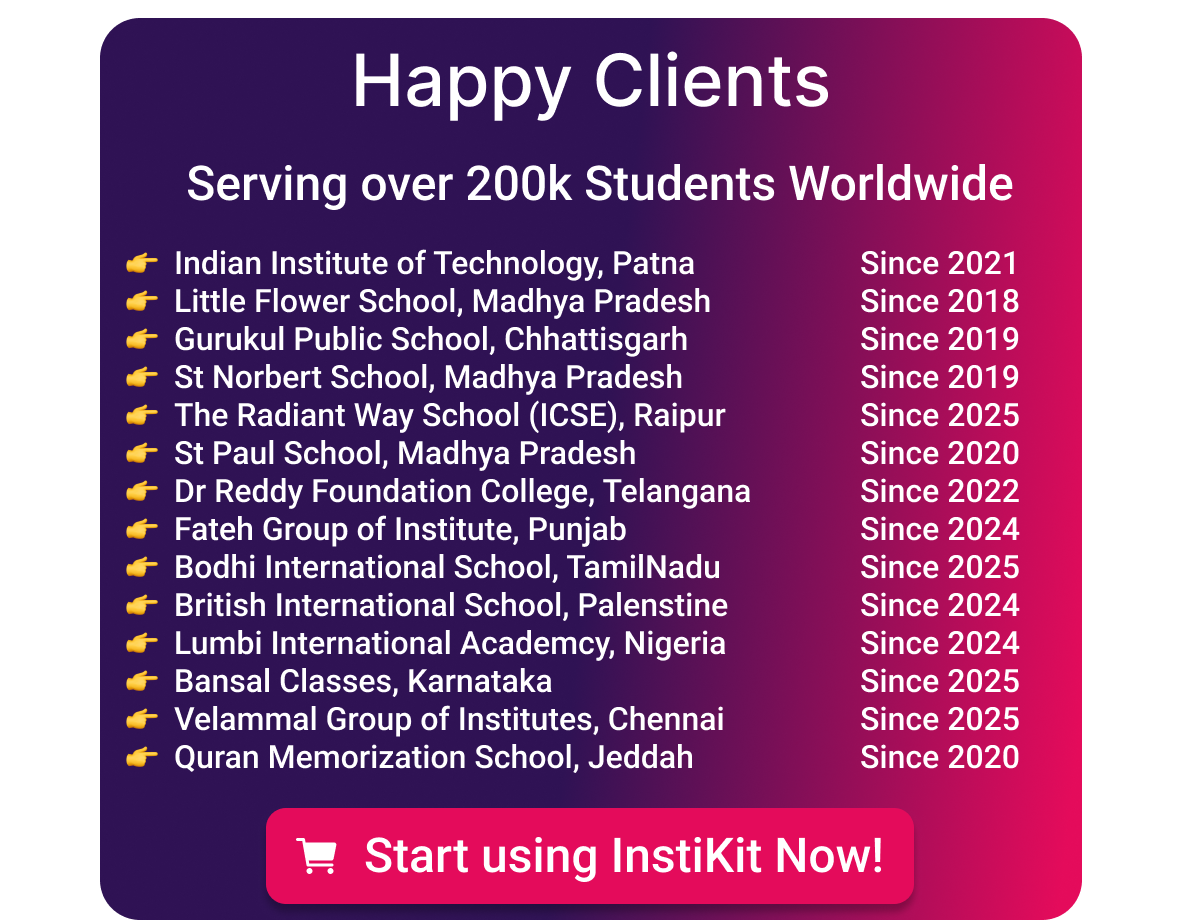 InstiKit Clients