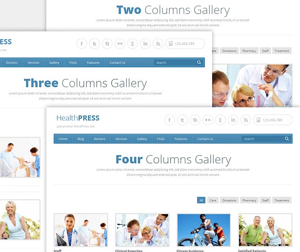 a premium WordPress subject for Health in addition to Medical websites in addition to  blogs Download HealthPress - Health in addition to Medical WordPress Theme