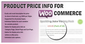 Ürün Fiyatı Bilgisi İçin WooCommerce