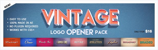 Animill - Vintage Logo Opener Pack