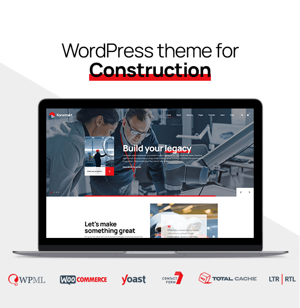 Konstrakt - WordPress Theme for Construction - 2