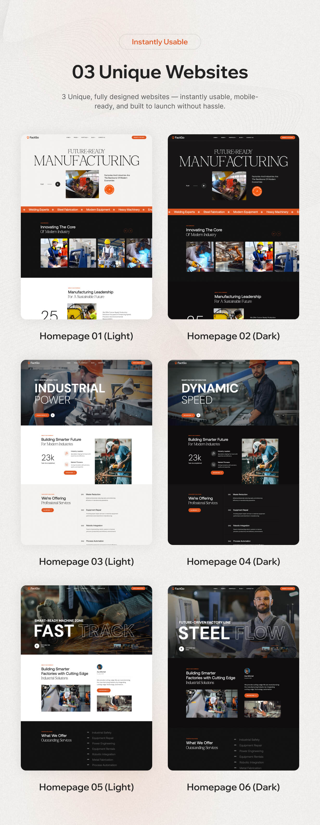 Ready website