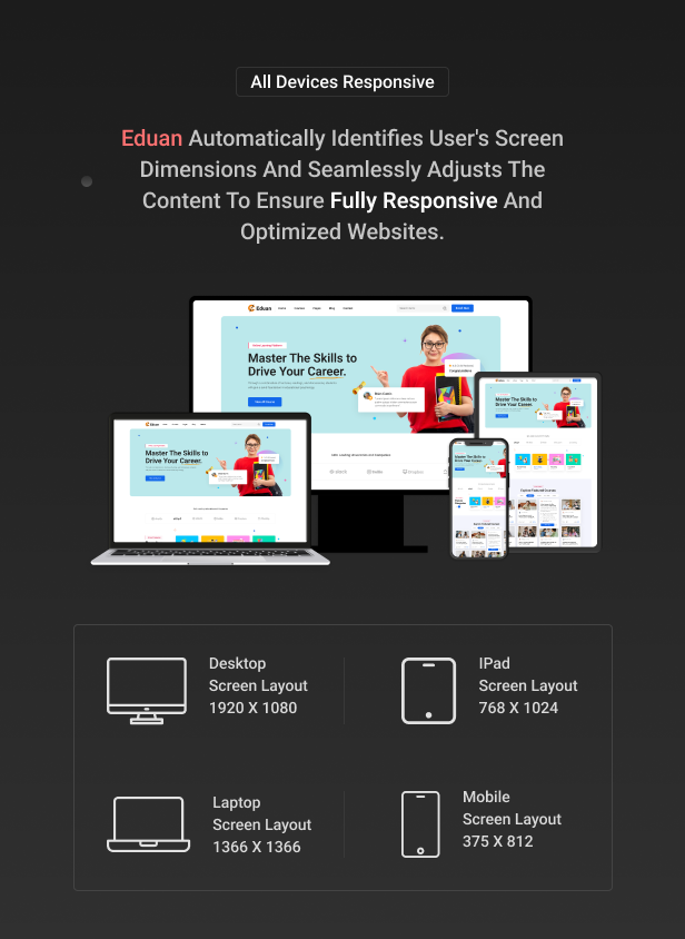 School University & Online Education Template | School Education | eLearning Education - Eduan - 8