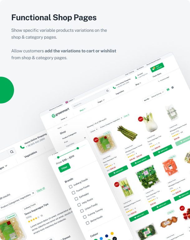 GreenMart WooCommerce 主题