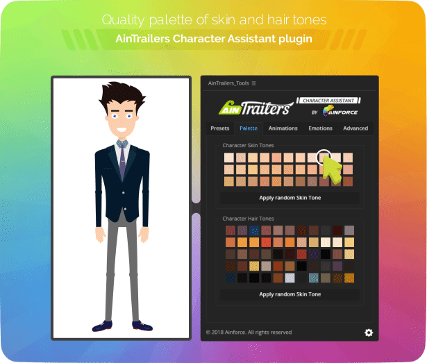 AinTrailers | Explainer Video Toolkit with Character Animation Builder - 70