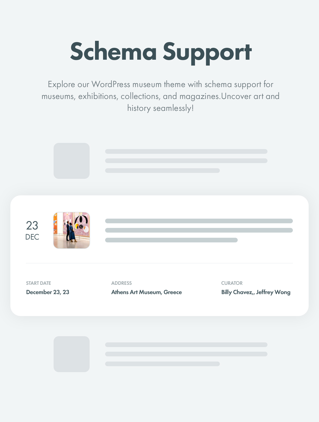 Schema support