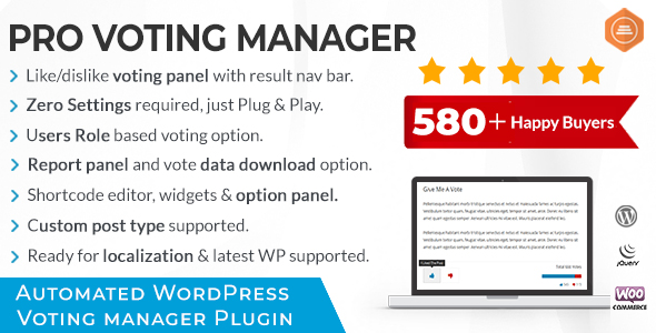 BWL Pro Voting Manager WordPress Plugin
