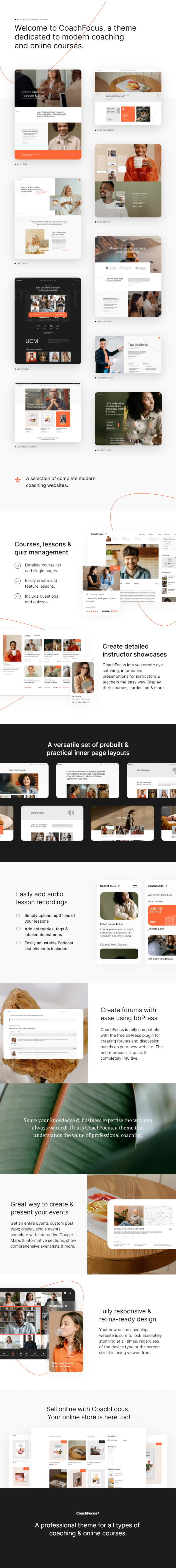 CoachFocus - Coaching & Online Courses WordPress Theme - 2