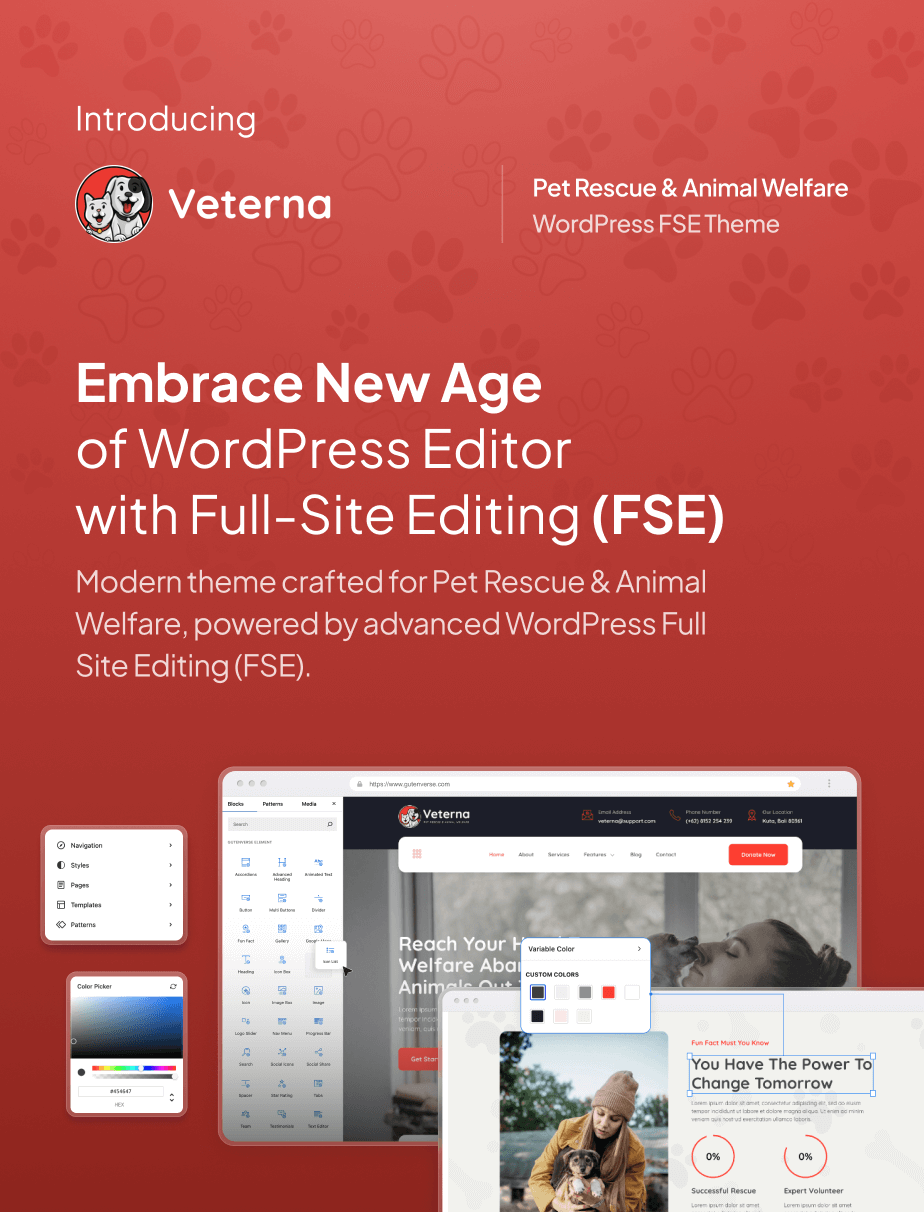 Veterna – Pet Rescue & Animal Welfare FSE WordPress Theme - 3