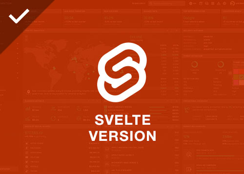 Quantum - Svelte Bootstrap 5 Admin Template - 4