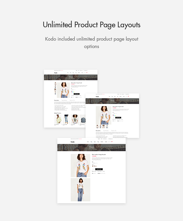 Kodo - Minimal Responsive WooCommerce Theme - 15