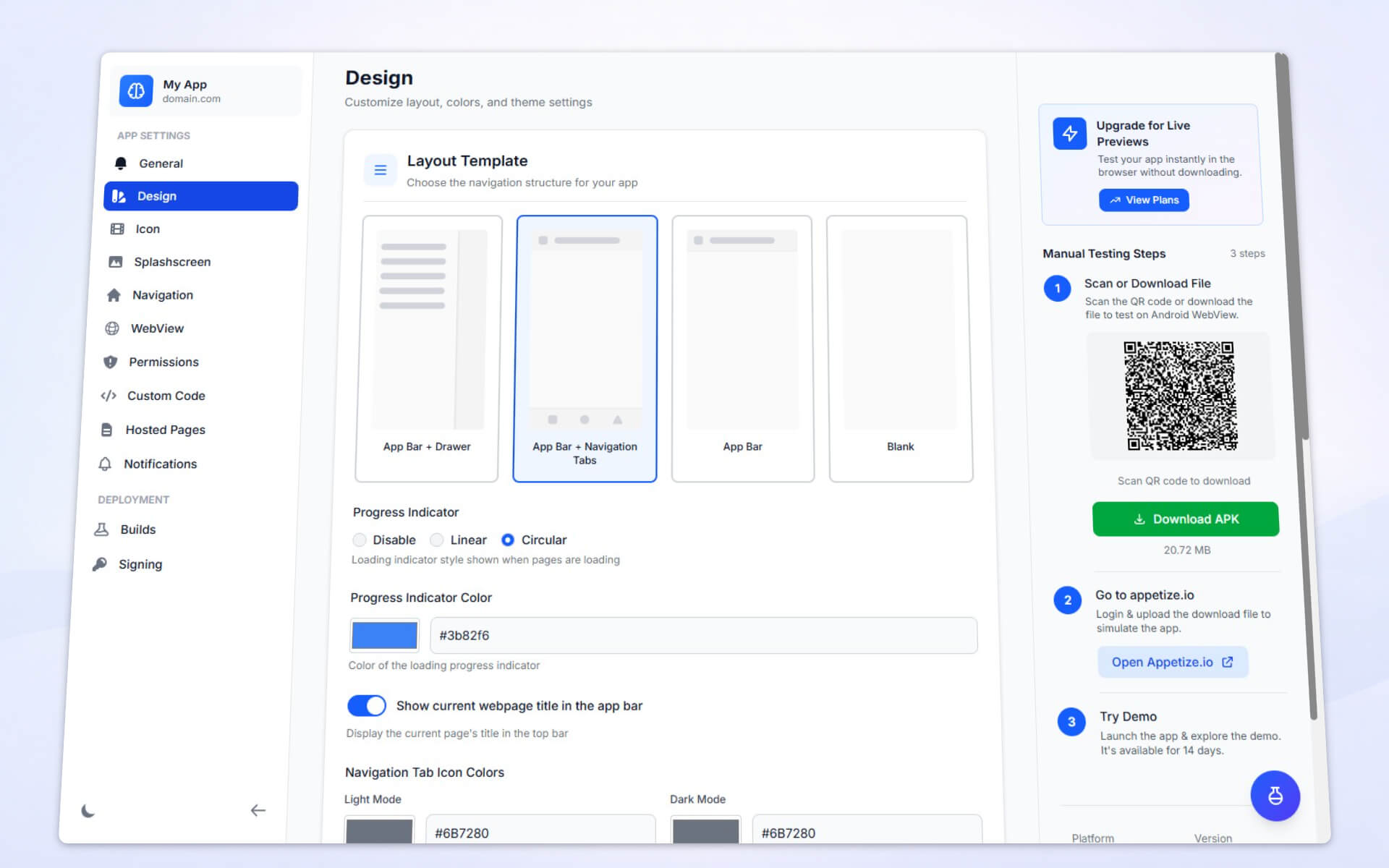 Appy – AI-Powered No-Code Mobile App Builder SaaS Platform - 6