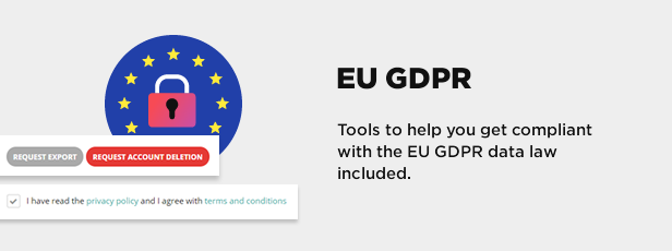 Tools for EU GDPR data protection law compliancy