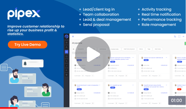 PipeX CRM - 3