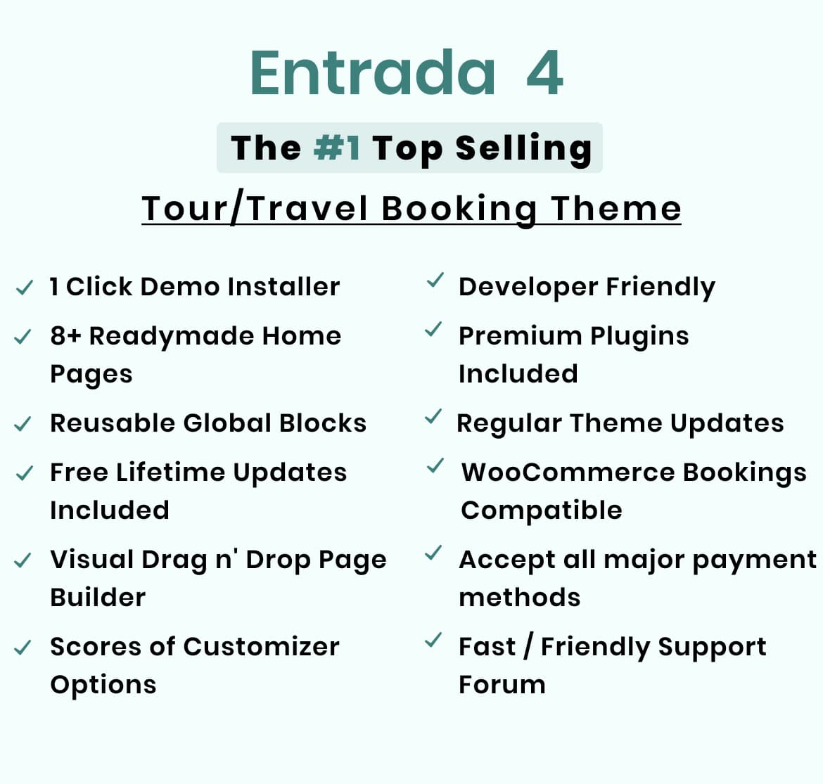 Entrada Tour Travel Booking WordPress Theme - 2