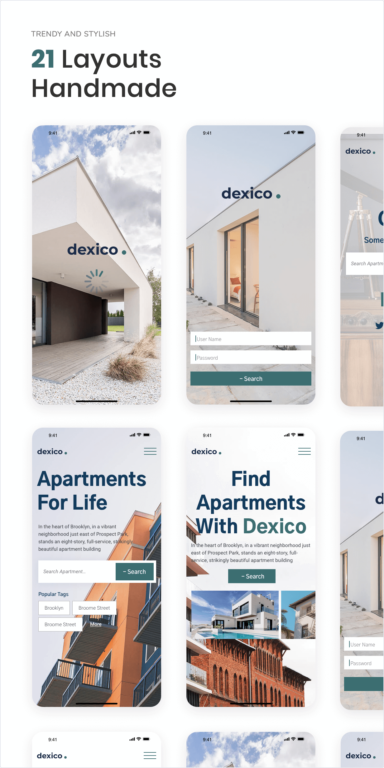 21 Layouts Hadmade