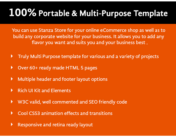 Stanza Store – Responsive eCommerce HTML 5 Template - 16