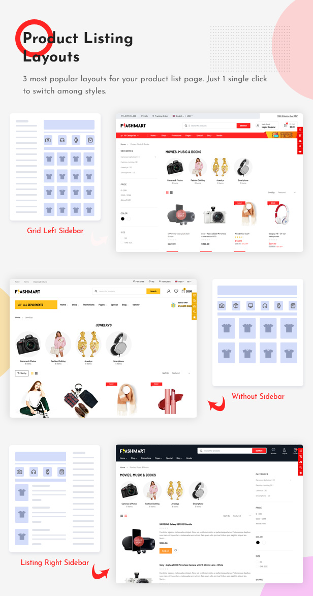 FlashMart - Responsive Multipurpose Section Shopify Theme