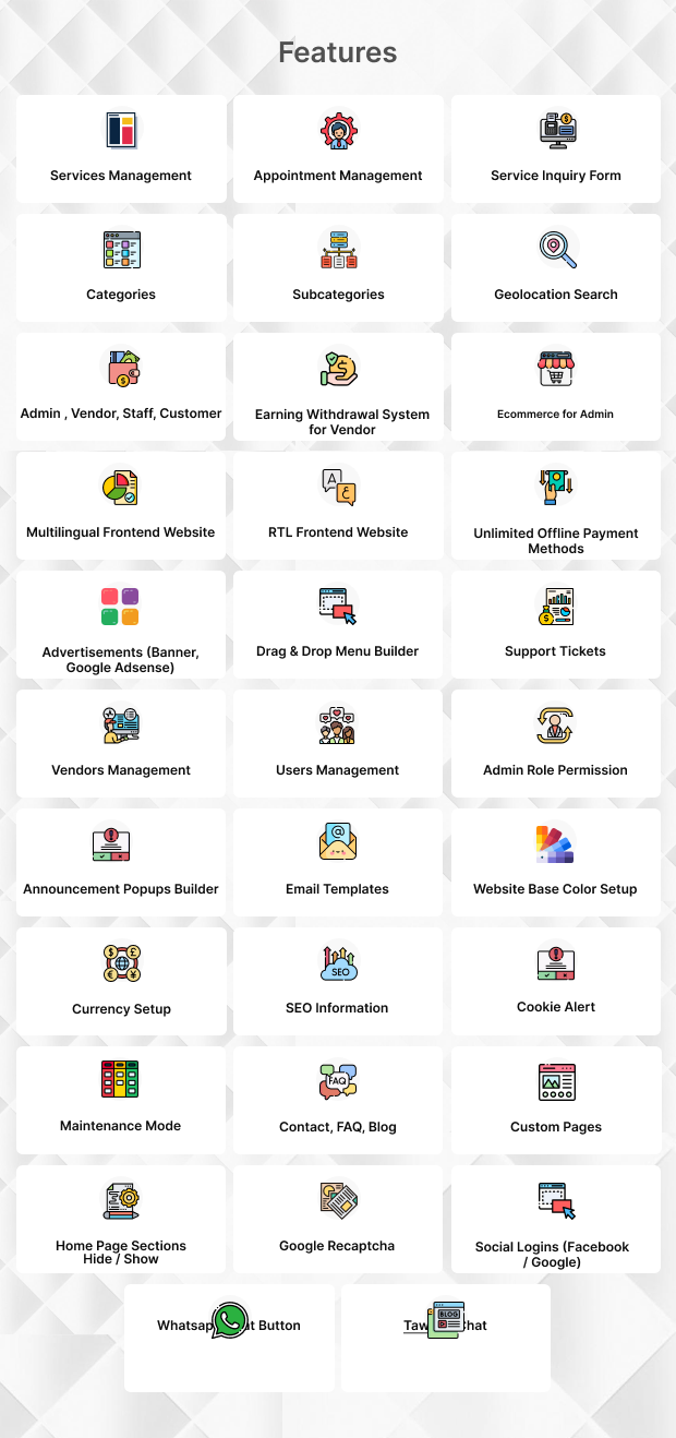 Bookapp - Multivendor Service / Appointment Booking Laravel Website (Subscription Based) - 19