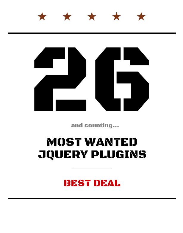 Most Wanted Jquery Plugins Pack