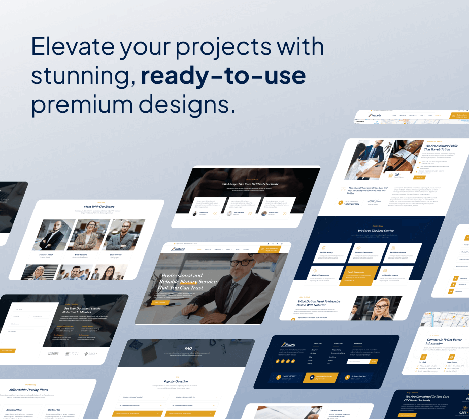 Notariz – Notary Public & Legal Services FSE WordPress Theme - 5