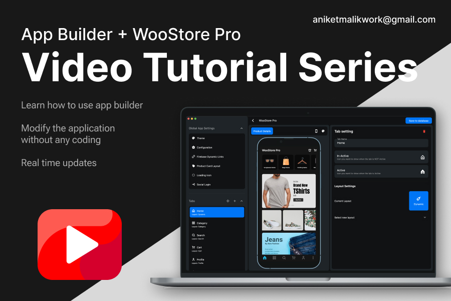 App Builder WooStore Pro Video Tutorial