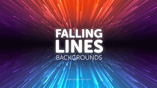 Falling Lines Backgrounds - 8
