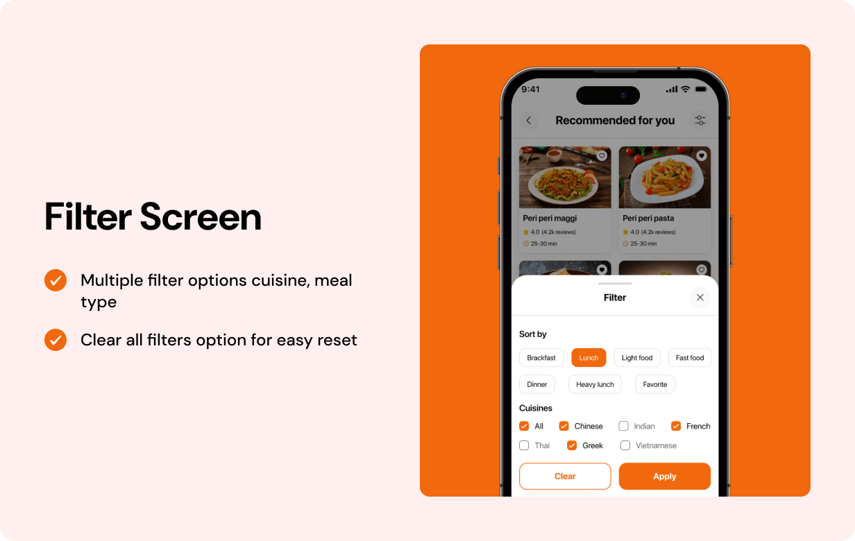 Recipe Full App in Flutter with NodeJs Backend | Cooking Guide App in Flutter - 16